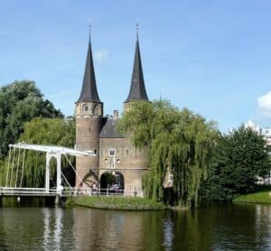 Oostpoort Delft de laatste stadspoort